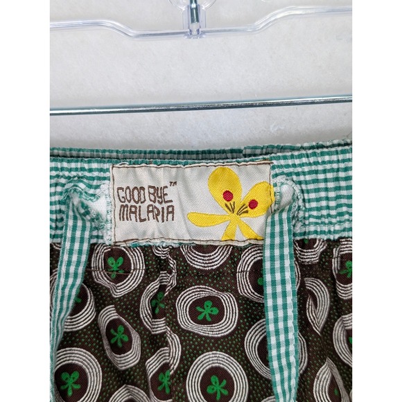 South African Shweshwe Pants XL Geometric Cotton Lounge Pajama Goodbye Malaria - Picture 5 of 9